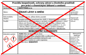 Povinnost zpracování písemných pravidel pro zacházení s CHLaS je od 1.5.2020 minulostí.